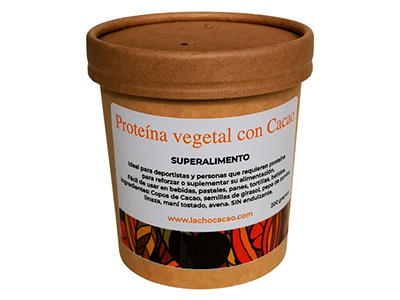 Proteina vegetal con cacao LaCho